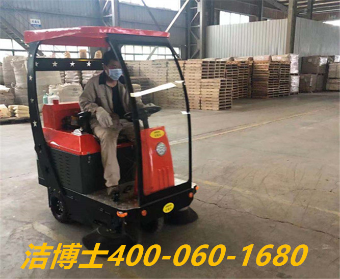 潔博士電動(dòng)掃地車(chē)客戶案例——湖北大西洋焊接材料有限公司